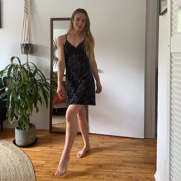 Small Tiny Floral Print Slip Dress - Picture 1 of 1